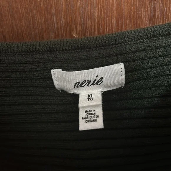 NWOT Aerie Take Charge Sweater Corset Tank - Picture 4 of 6